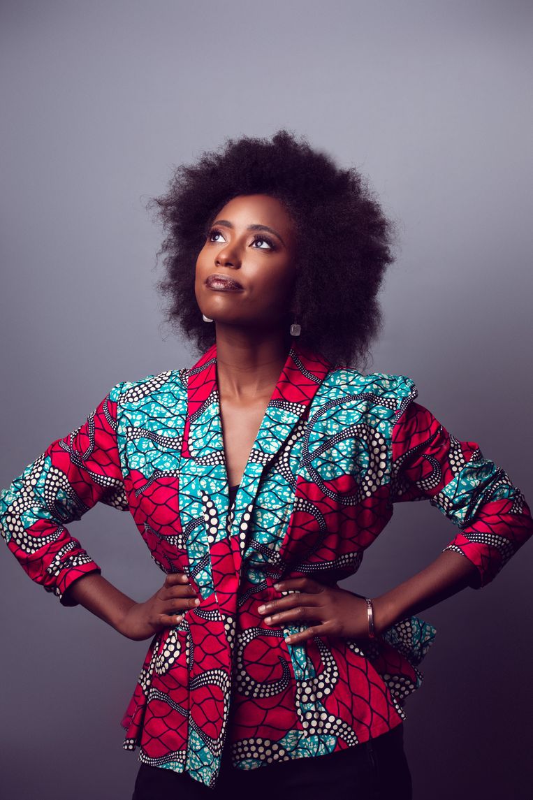 ‘Ik focuste op wat het betekent om rondom je te kijken aan de tafel en vast te stellen dat niemand er  zoals jij uitziet’.  Beeld Nicole Mondestin