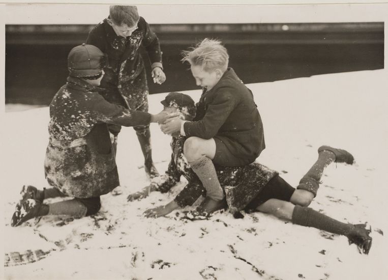 Koud? In de winter van 1929 was het pas koud in Amsterdam