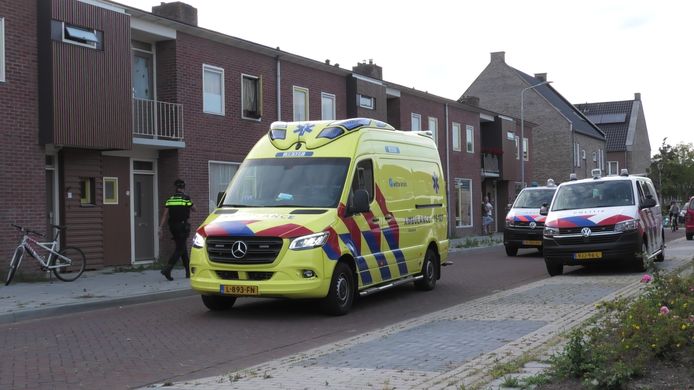 Hulpdiensten in de Abel Tasmanstraat