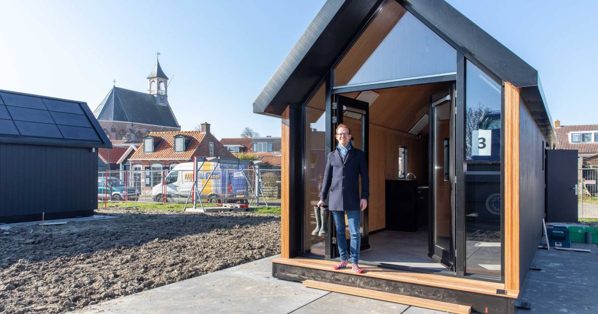 Tiny Houses passen prima in het straatbeeld van Hoedekenskerke