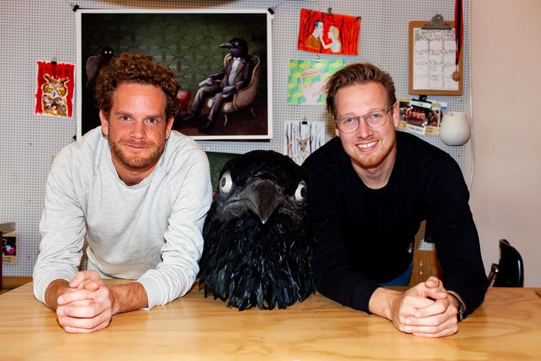 De oprichters van Rusty Lake: links Maarten en rechts Robin.  Beeld Renate Beense