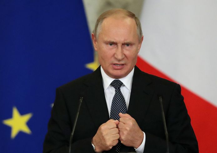 Russisch president Vladimir Poetin is op staatsbezoek in Italië.