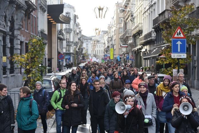 Klimaatoptocht Brussel