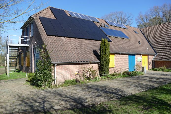 Ook de Scouting in Boxtel heeft al een behoorlijk duurzaam gebouw.