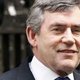 Gordon Brown op bezoek bij Bush
