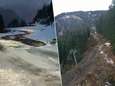 Pistes in Frans skioord Châtel gesloten door noodweer: paal van skilift weggeslagen, meerdere wegen geblokkeerd 