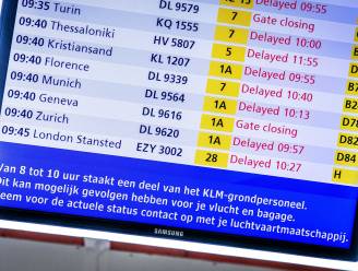 Stakingen bij KLM kostten enkele miljoenen euro's