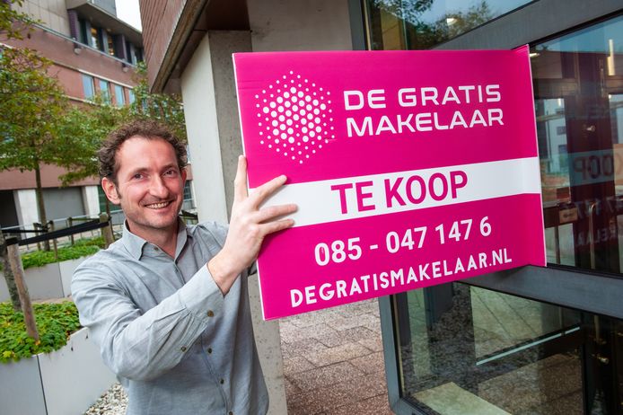 Gouwenaar Mark Glas, oprichter van de Gratis Makelaar.