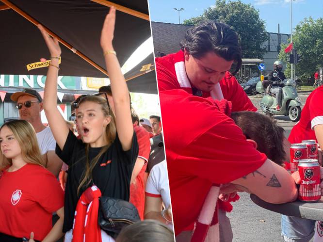 REPORTAGE. Rood-witte dag eindigt met teleurstelling, zowel aan Bosuilstadion als in de stad: “We hebben onze kans gemist”