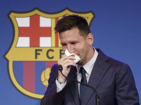 Papieren zakdoekje met tranen van Lionel Messi te koop voor miljoen euro