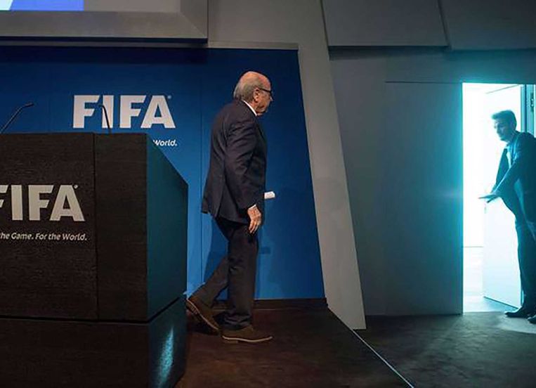 De foto van Valeriano Di Domenico. Beeld afp