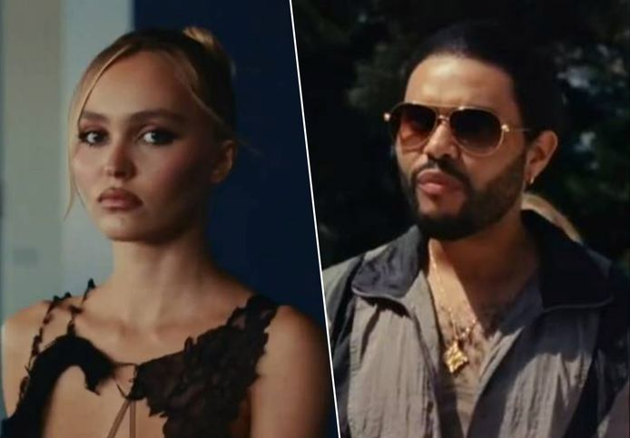 Lily-Rose Depp en The Weeknd in de trailer van 'The Idol'.