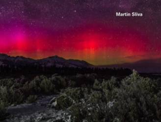 Adembenemende beelden van rood zuiderlicht