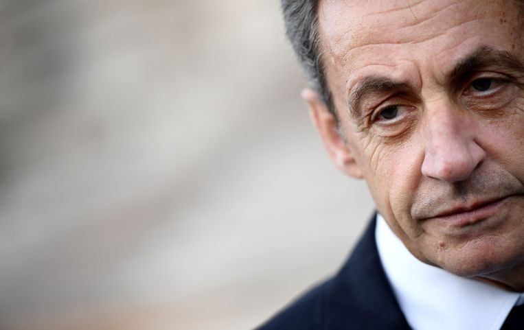 Oud-president Nicolas Sarkozy. Beeld Franck Fife / AFP