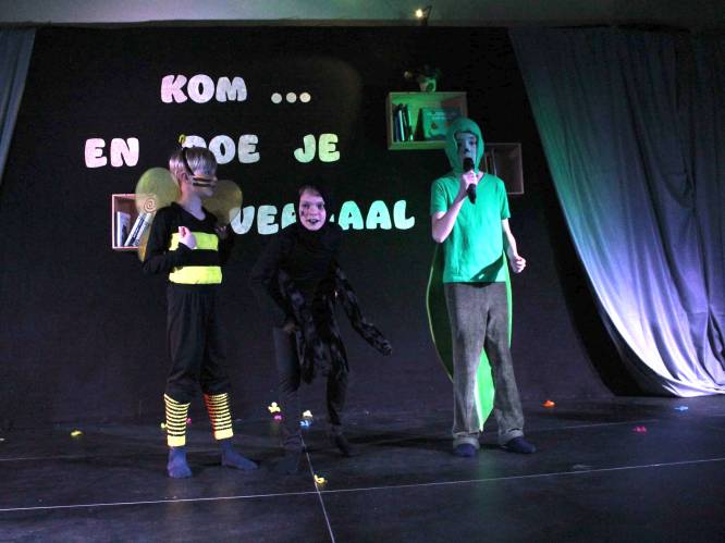 Kinderen schitteren in musical in VBS Borsbeke