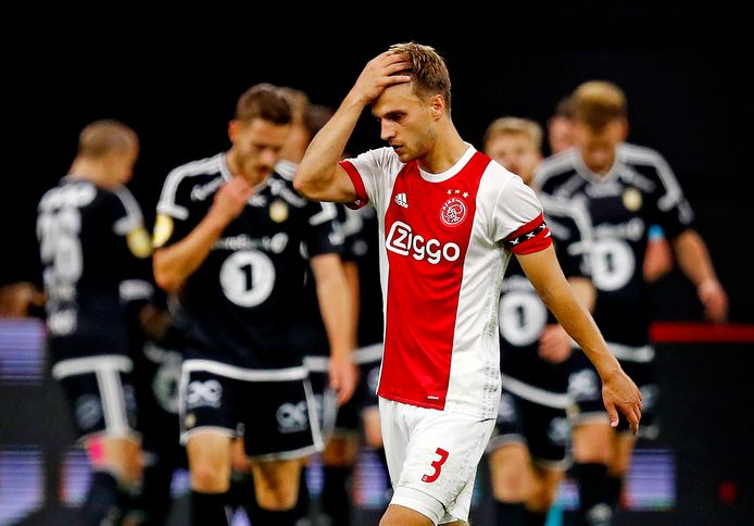 Joël Veltman druipt af.