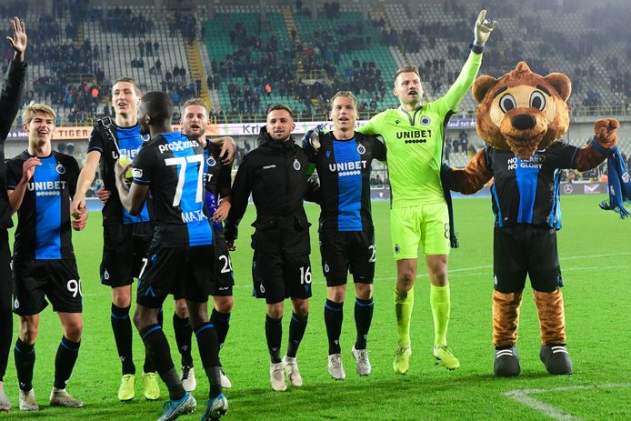 Spelers van Club Brugge.