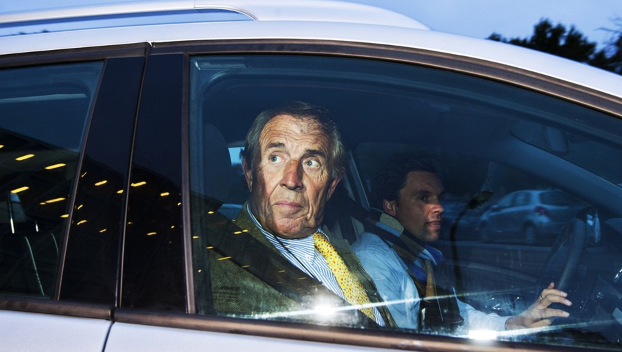 Ernst Jansen Steur arriveert bij de rechtbank Beeld ANP