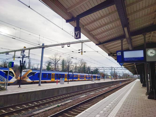 Mysterie: dit is de betekenis van het witte bord met een 'v' op station Dordrecht