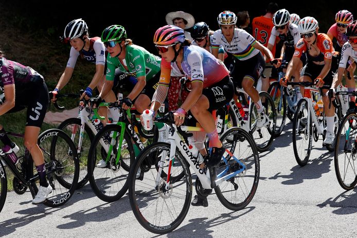 Laatste rit van de Tour de France Femmes.