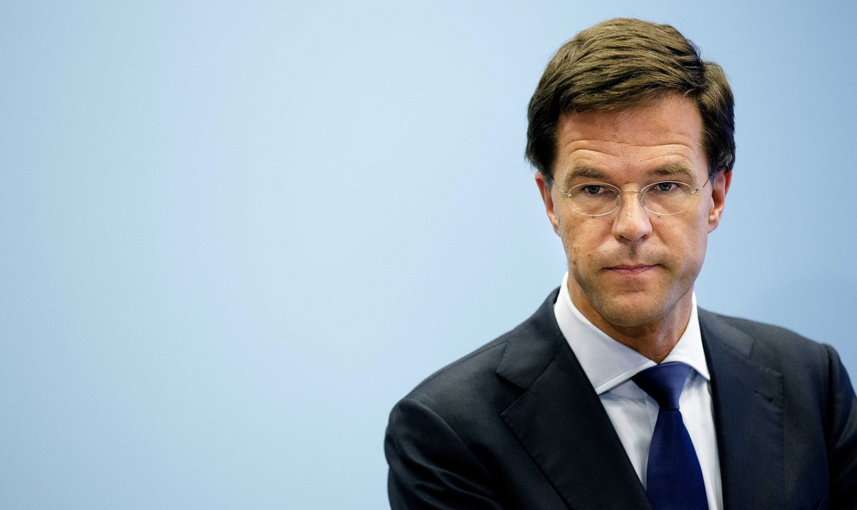 Minister-president Mark Rutte. Beeld epa