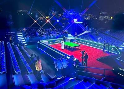 “Een f*cking schande”: Saoedisch snookertoernooi met Brecel zou uitverkocht moeten zijn, maar dit beeld doet anders vermoeden