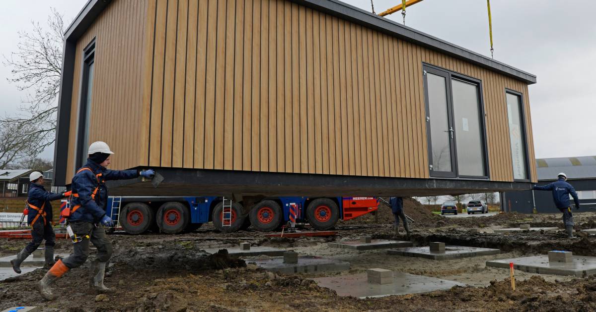 Minidorpje erbij in Vogelwaarde: vijf tiny houses bij Hoeve la Salette
