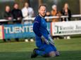 Silvolde-doelman Marco Olthuis maakte vier promoties mee, maar degradeerde in zijn laatste wedstrijd.
