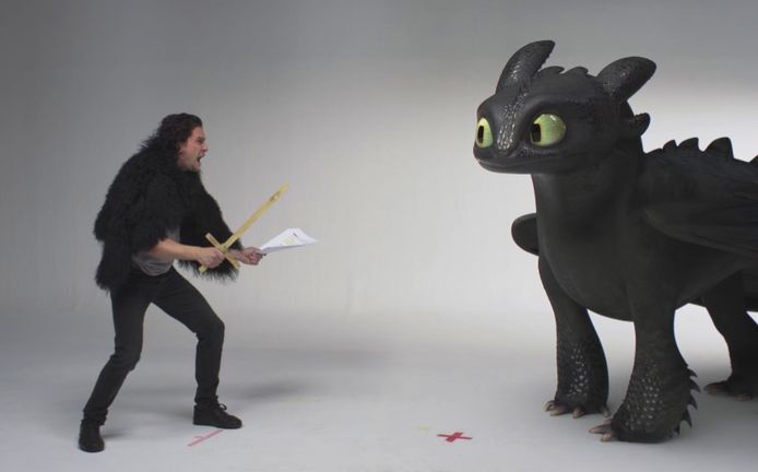 Patriottisch efficiëntie Messing VIDEO. Kit 'Jon Snow' Harington vecht tegen schattige draak in 'How To  Train Your Dragon 3' teaser | Film | hln.be