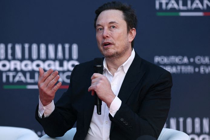 Elon Musk, de oprichter van Tesla, SpaceX en Solarcity.