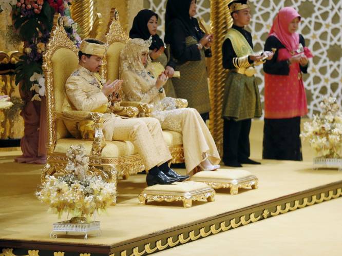 Prins Brunei krijgt droomhuwelijk met verbijsterende pracht