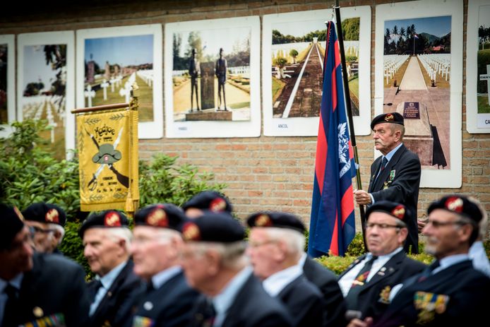 De Indië-herdenking drie jaar geleden in Geldrop.