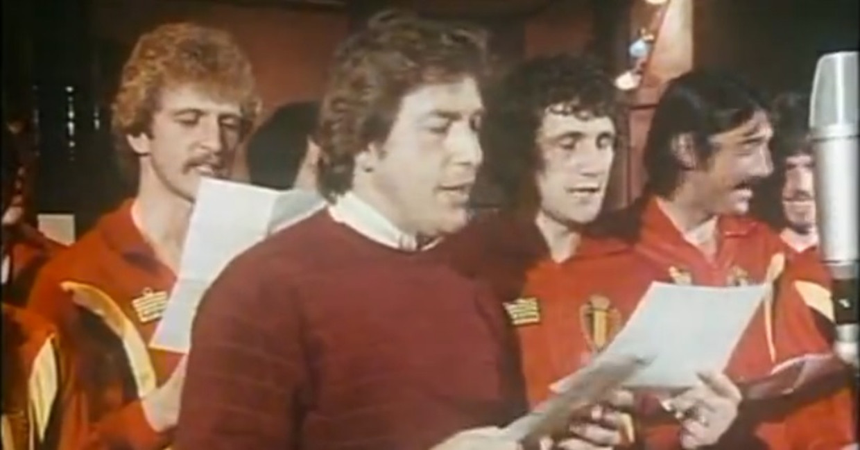 Will Tura moedigt de Rode Duivels aan voor hun avontuur op het WK in Spanje. Beeld Screenshot YouTube