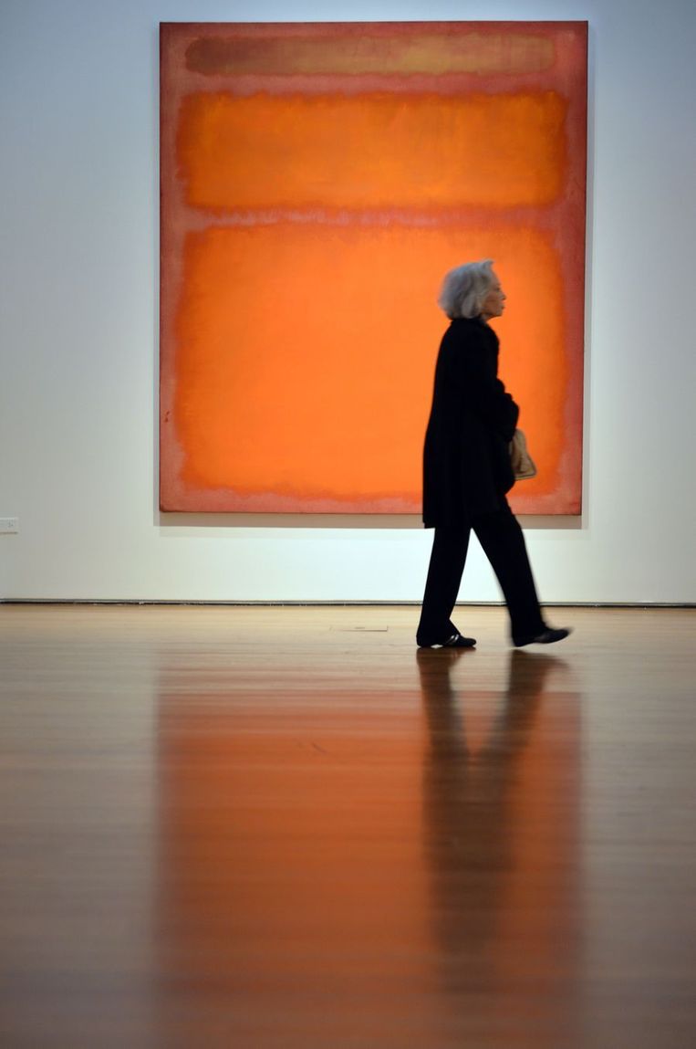 Schilderij Rothko voor recordprijs geveild | De Volkskrant
