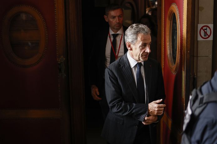 Ex-president van Frankrijk Nicolas Sarkozy.
