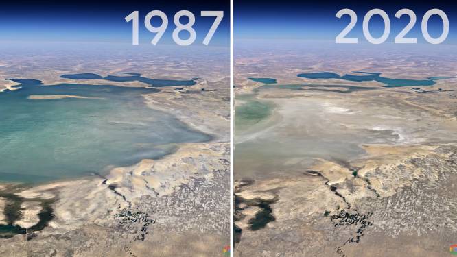 Timelapse, l’outil de Google qui illustre les effets alarmants du réchauffement climatique