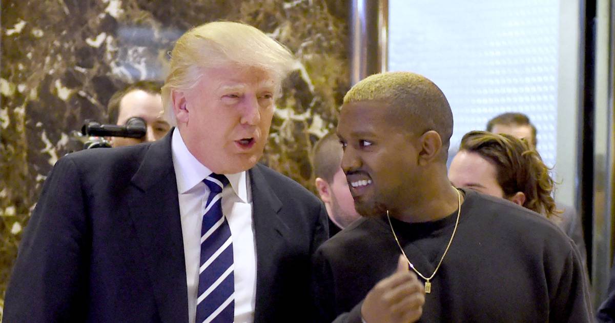 Kanye West yang kontroversial mengisyaratkan kepresidenan dan makan malam dengan Trump ‘berlari’ di luar