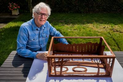 Kunstwerk in Liempds landschap als eerbetoon aan Roelof Jan Benthem: ‘Hij moet terug in het collecti