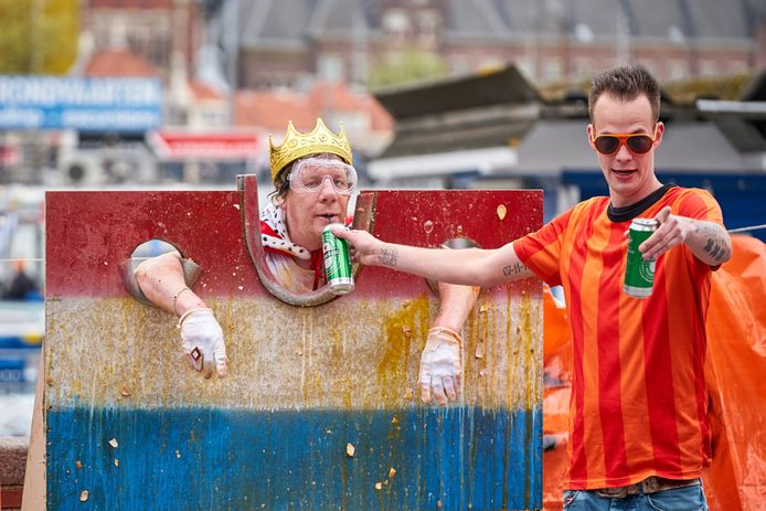 Koningsdag 2018 in Amsterdam.