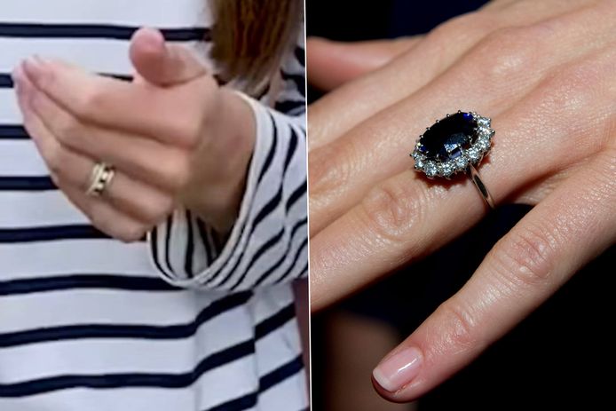 Pourquoi la princesse Kate ne porte plus son emblematique bague de fiancailles Monarchies 7sur7.be