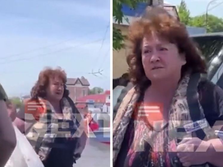 "Poutine brûlera en enfer!": une habitante de Kherson exprime avec émotion ce qu'elle pense de Poutine et de ses "libérateurs”