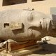Enorm beeld van farao ontdekt in Egypte