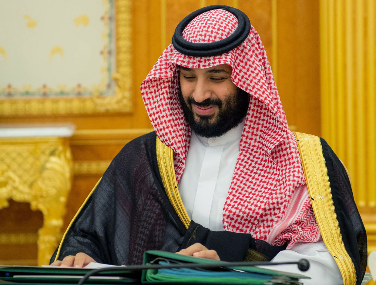 De anonieme koper bleek een vertrouweling en een stroman te zijn van de heerser van Saudi-Arabië, kroonprins Mohammed bin Salman. Beeld AFP