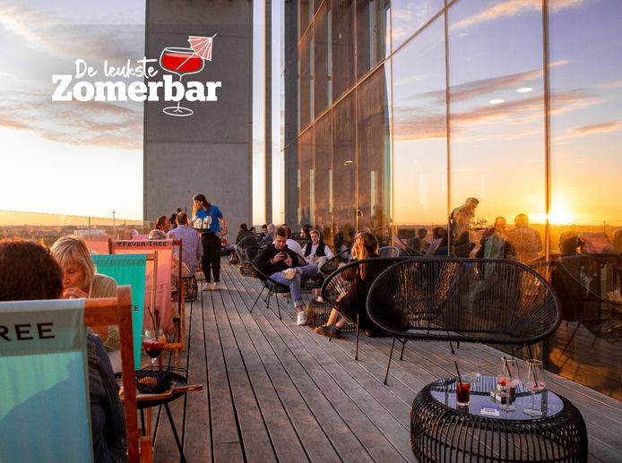 NET OPEN. Hoogste zomerbar van het land is terug “Vanop 40 meter