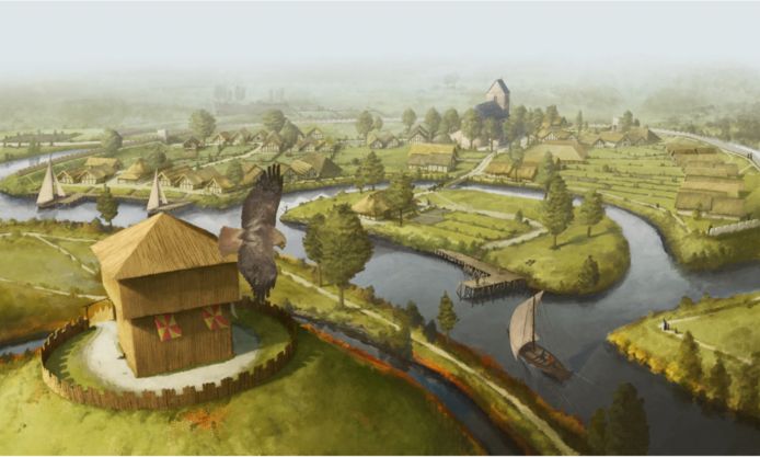 Zo zag Aalst er vroeger uit.