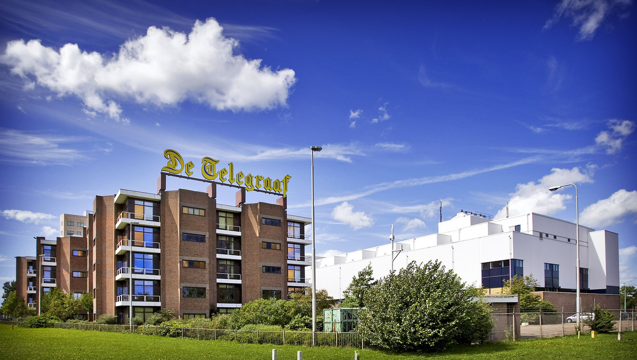Het hoofdkantoor van de Telegraaf Beeld ANP