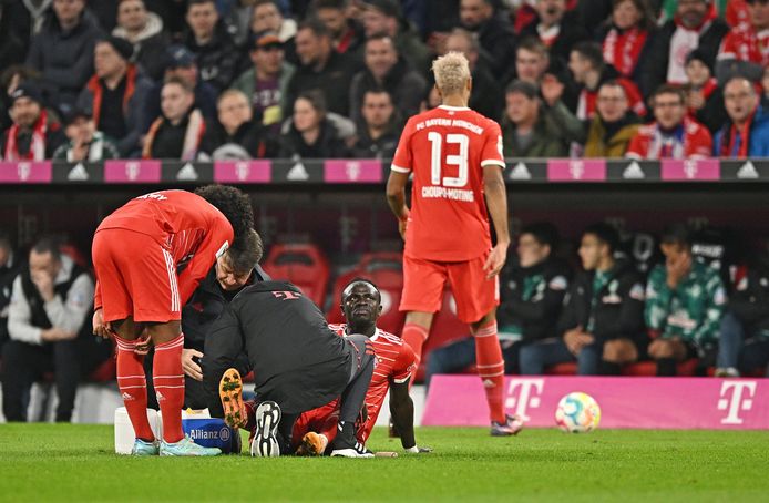 Mané blesseerde zich tien dagen geleden bij Bayern München.
