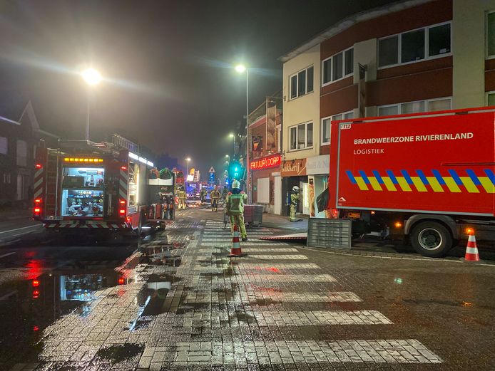 BONHEIDEN - In Bonheiden Dorp brak donderdagochtend een brand uit in de achterbouw van een beenhouwerij.