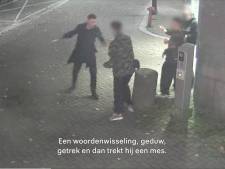 Man neergestoken die weigerde sigaret te geven in Amsterdam-Centrum, politie deelt beelden
