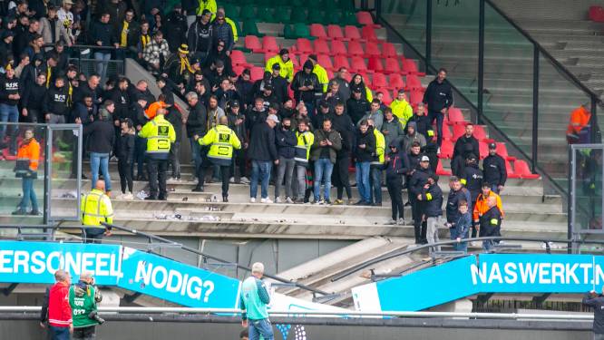 Stadion NEC blijft voorlopig dicht na inzakken tribune